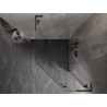 Mexen Lunar L петстенна душ кабина, прозрачна, дясна, с размери 80x100 см,