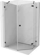 Mexen Lunar петстенна душ кабина с отваряща се врата, дясна, 90 x 100 см,