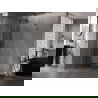 Mexen Lunar L петостенна душ кабина, ляво отваряне 80 x 90 cm, прозрачно стъкло, gun metal - 831L-080L-090P-95-00-L