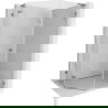 Mexen Lunar L петстенна плъзгаща се душ кабина лява 90 x 100 см, прозрачна, gun metal - 831L-090L-100P-95-00-L