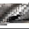 Mexen Lunar петостранна душ кабина, дясно отваряне 90 x 100 см, прозрачна, gunmetal - 831-090P-100L-95-00-P