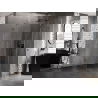 Mexen Lunar петостранна душ кабина, дясно отваряне 90 x 100 см, прозрачна, gunmetal - 831-090P-100L-95-00-P