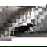 Mexen Lunar петостранна душ кабина, дясно отваряне 90 x 100 см, прозрачна, gunmetal - 831-090P-100L-95-00-P