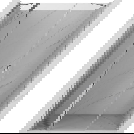 Mexen Mist душ врати отваряеми 150 см, прозрачни, хром - 8A4-150-001-01-00