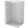 Mexen Lunar L петоъгълна душ кабина с отваряща се врата, дясна 80x100 см,