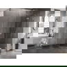 Mexen Lunar петостенна душ кабина дясна 80 x 100 см, прозрачна, сатениран никел - 831-080P-100L-97-00-P