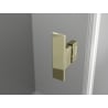 Mexen Mist H T душ кабина лява отваряща се 85 x 70 см, прозрачно, златно - 8A5T-085-070-50-00-L