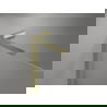 Mexen Mist L отварящи се душ врати 120 см, прозрачни, златни - 8A4L-120-000-50-00