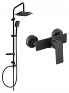 Mexen Alexa Sven Външен душ комплект с душ глава и душ батерия, черен - 71240262-70