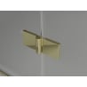 Mexen Mist H T душ кабина лява отваряема 80 x 85 см, прозрачна, златна - 8A5T-080-085-50-00-L