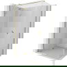 Mexen Mist H T лява душ кабина 90 x 85 см, прозрачна, златна - 8A5T-090-085-50-00-L