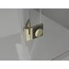 Mexen Mist H T лява душ кабина 90 x 85 см, прозрачна, златна - 8A5T-090-085-50-00-L