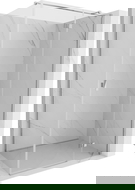 Mexen Mist-H T кабина за душ въртяща се дясно 90 х 75 см, прозрачна, хром - 8A5T-090-075-01-00-P