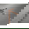Mexen Mist L врати за душ 150 см, прозрачни, четкана мед - 8A4L-150-001-65-00