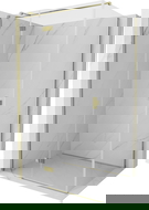 Mexen Mist-H T лява душ кабина 70 x 100 см, прозрачна, златна - 8A5T-070-100-50-00-L