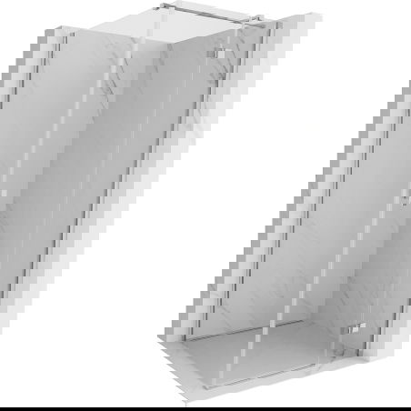 Mexen Mist-H T стъклена душ кабина, отваряема надясно 80 x 80 см, прозрачна, хром - 8A5T-080-080-01-00-P