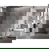 Mexen Lunar-B лява отваряема душ кабина 85 x 70 см, прозрачна, хром - 832-085-070-01-00-L