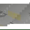 Mexen Mist H T лява душ кабина 120 x 120 см, прозрачна, златна - 8A5T-120-120-50-00-L