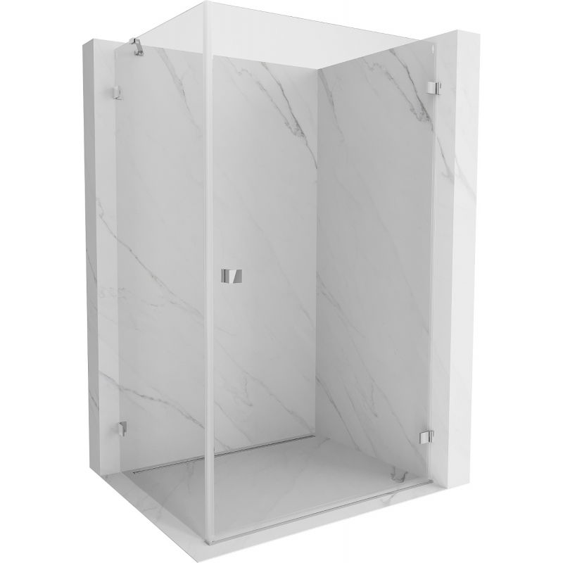 Mexen Lunar-B душ кабина отваряща се дясно 85 x 70 см, прозрачна, хром - 832-085-070-01-00-P