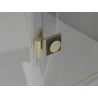 Mexen Mist H T лява отваряема душ кабина 95 x 80 см, прозрачна, златиста матирана - 8A5T-095-080-55-00-L