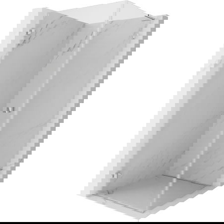 Mexen Lunar-B L лява душ кабина 90 x 90 см, прозрачна, хром - 832L-090-090-01-00-L