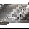 Mexen Lunar-B L лява душ кабина 90 x 90 см, прозрачна, хром - 832L-090-090-01-00-L