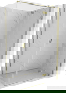 Mexen Mist-H T кабинен душ десен 70 x 100 см, прозрачен, златист - 8A5T-070-100-50-00-P