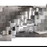 Mexen Lunar-B дясна душ кабина 85 x 70 см, прозрачна, бяла - 832-085-070-20-00-P