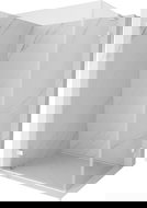 Mexen Lunar-B L лява душ кабина 90 x 80 см, прозрачна, бяла - 832L-090-080-20-00-L