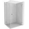 Mexen Lunar-B кабина за душ панел дясна 95 x 70 см, прозрачна, златна - 832-095-070-50-00-P