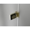 Mexen Lunar-B кабина за душ панел дясна 95 x 70 см, прозрачна, златна - 832-095-070-50-00-P