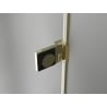 Mexen Lunar-B кабина за душ панел дясна 95 x 70 см, прозрачна, златна - 832-095-070-50-00-P