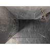 Mexen Lunar-B лява врата на душ кабина 100 x 80 см, прозрачна, злато матово - 832-100-080-55-00-L