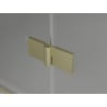 Mexen Mist H T душ кабина лява отваряема 70 x 95 см, прозрачна, златна четкана - 8A5T-070-095-55-00-L