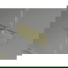 Mexen Mist H T лява душ кабина 85 х 110 cm, прозрачна, златиста четкана - 8A5T-085-110-55-00-L