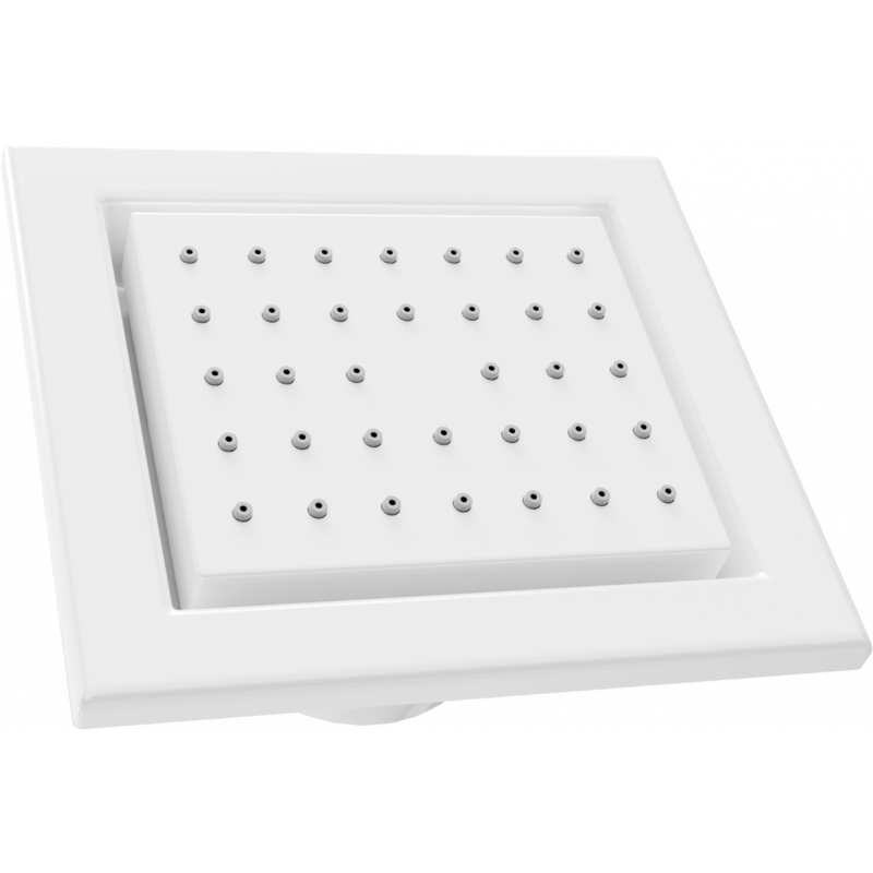 Mexen странична вградена дюза, бяла - 79365-20