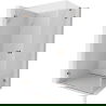 Mexen Lunar-B лява душ кабина с врата 95 x 80 см, прозрачно, розово злато - 832-095-080-60-00-L