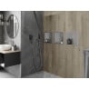 Mexen X-Wall-R нишова полица с фланец 30 x 30 см, инокс - 1910303010