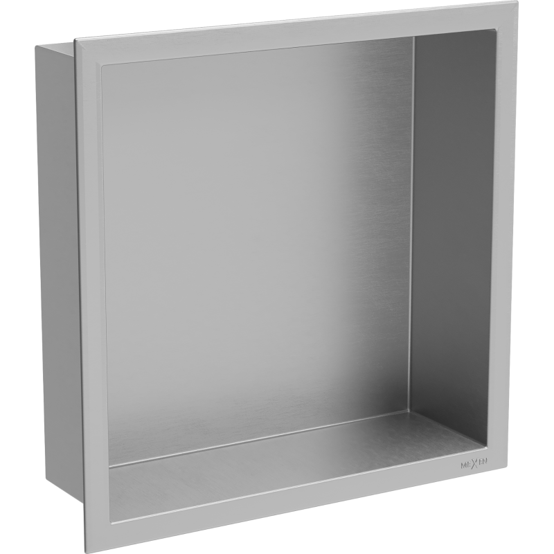 Mexen X-Wall-R нишова полица с фланец 30 x 30 см, инокс - 1910303010