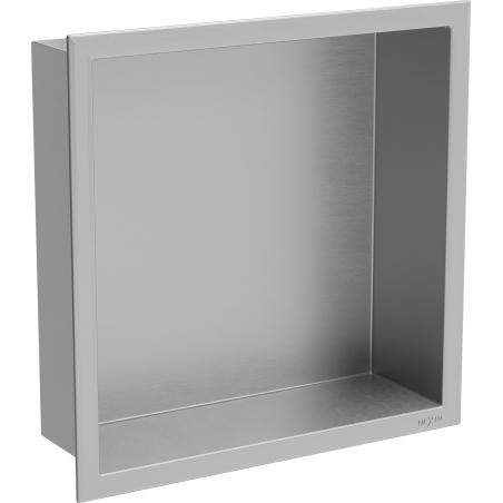 Mexen X-Wall-R нишова полица с фланец 30 x 30 см, инокс - 1910303010
