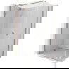 Mexen Mist H T лява отваряема душ кабина 95 x 70 см, прозрачно, матирано мед - 8A5T-095-070-65-00-L