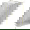 Mexen Mist-H T право отваряща се душ кабина 120 x 85 см, прозрачна, матирано злато - 8A5T-120-085-55-00-P