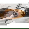 Mexen Glass прозрачна самостоятелна вана 170 x 85 см, хромиран тапа - 58061708505