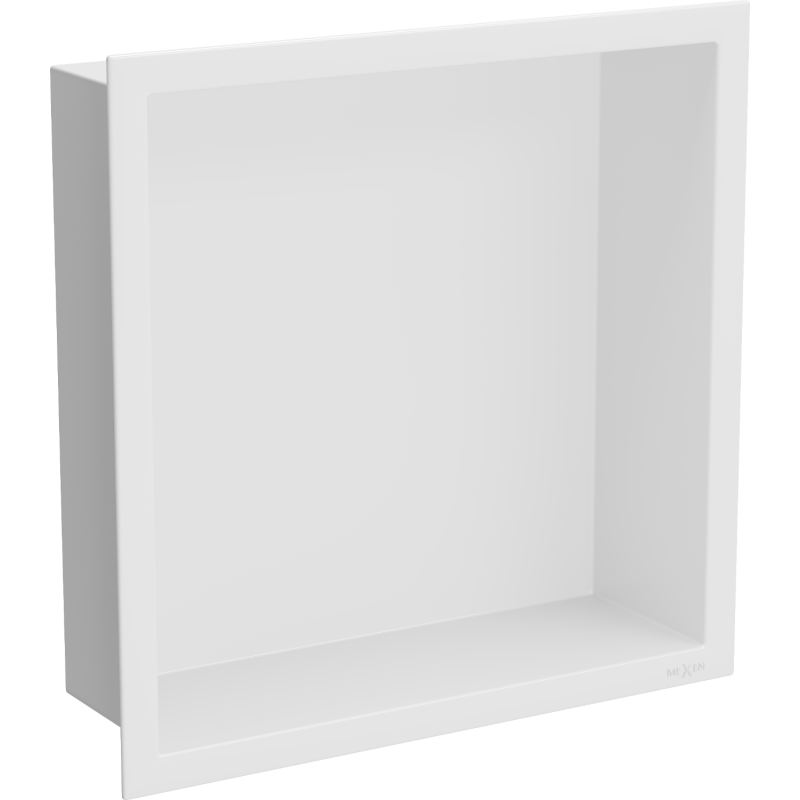 Mexen X-Wall-R нишева рафт с яка 30 x 30 см, бяла - 1920303010