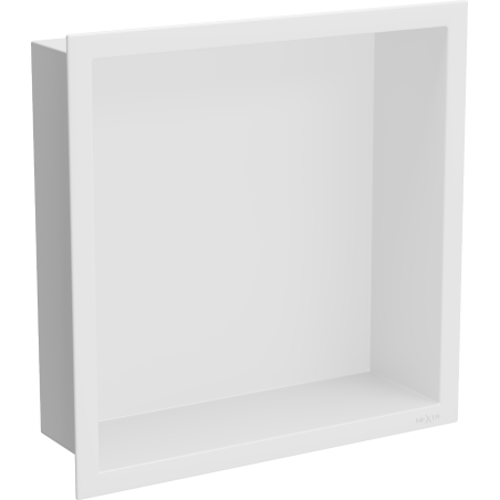 Mexen X-Wall-R стенна рафт с яка 30 x 30 см, бяла - 1920303010