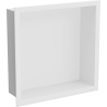 Mexen X-Wall-R стенна рафт с яка 30 x 30 см, бяла - 1920303010