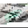 Mexen Glass teal свободностояща прозрачна вана 170 x 85 cm, хромиран изпускател - 58061708511