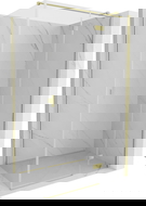 Mexen Mist-H T душ кабина с навесна врата дясна 90 x 120 см, прозрачна, златно четкано - 8A5T-090-120-55-00-P