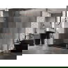 Mexen Lunar-B душ кабина лява 85 x 80 см, прозрачна, четкана мед - 832-085-080-65-00-L