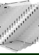 Mexen Mist-H T сгъваема душ кабина лява 85 x 75 см, прозрачна, черна - 8A5T-085-075-70-00-L